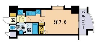 エンクレスト天神東の間取り画像