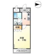 パークサイドしみずの間取り画像