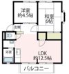 昭英ハイツAの間取り画像