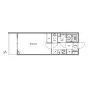 クオリタス杉並方南町の間取り画像