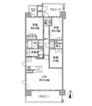 サンメゾン藤が丘イーストエルドの間取り画像