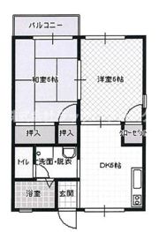 トリヴァンベール高柳壱番館の間取り画像