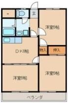 コーポ三和の間取り画像