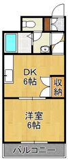 パレス三萩野の間取り画像