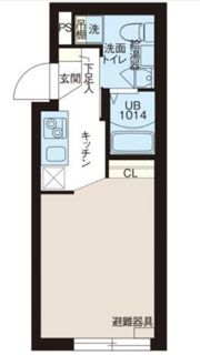 レピュア北千住レジデンスの間取り画像