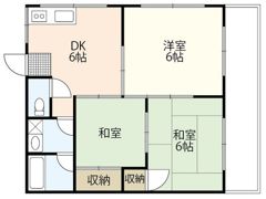 中村マンションC棟の間取り画像