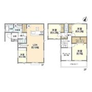 4190新座市新堀2期1棟1号棟の間取り画像