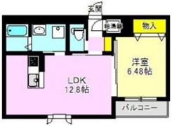 グラティア上中居の間取り画像