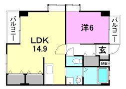 グランド コンフォートの間取り画像