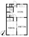 オークスCの間取り画像