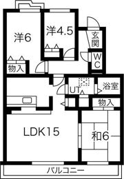 メトロ藤が丘の間取り画像
