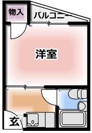 トレンディ黒原の間取り画像