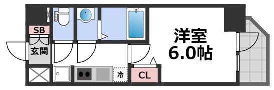 プレサンス新深江ディレットの間取り画像