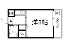 聚楽PATIOの間取り画像