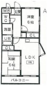 OYA HIGHTSの間取り画像