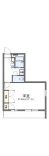 レオパレス江津の間取り画像