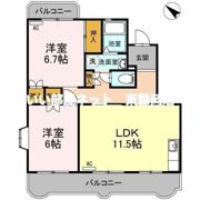 パラッツオ壱丁田の間取り画像