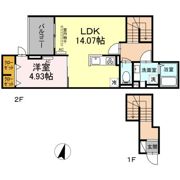アンジュール西小岩の間取り画像