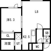 グランデールの間取り画像