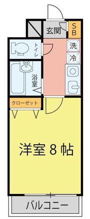 HIKOハイツの間取り画像