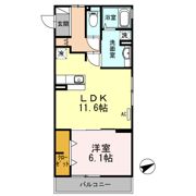 シャルムAの間取り画像