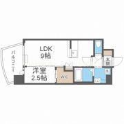 プレサンス江坂ベルフィーヌの間取り画像