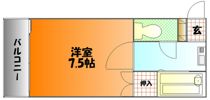 セントフォレスト後楽園の間取り画像