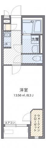 ミランダ桜荘の間取り画像