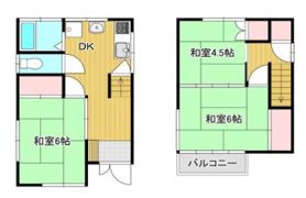 貸家 川越市むさし野南の間取り画像