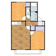 ビューフォート新保 A棟の間取り画像