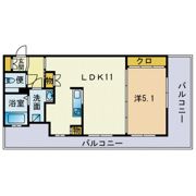 F・PARC GRANDMARK天神の間取り画像