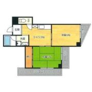 アローハイツの間取り画像