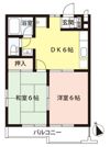 ロキシーヴィル川口Aの間取り画像