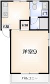 コーポ中山の間取り画像