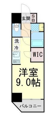 アプリーレ元町ウエストの間取り画像