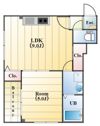 Couleur稲毛東の間取り画像