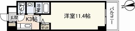 シャルマン財官Ⅰの間取り画像