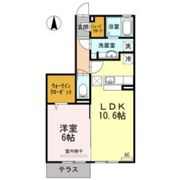 D-ROOM雪月花の間取り画像