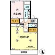 第3関ニューバリヤの間取り画像