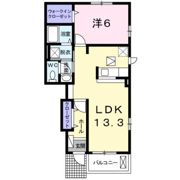 H・CANTIK Ⅵの間取り画像