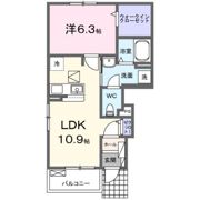 グランデュール N ファインⅡの間取り画像