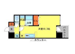 エグゼリエみなと通りの間取り画像