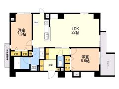 THE 祖原1の間取り画像