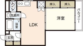 パームコーブ舟入の間取り画像
