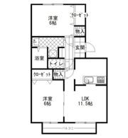 フロリアーデ梅島の間取り画像