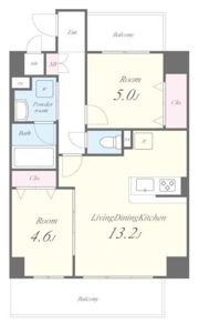 エルデ国立の間取り画像