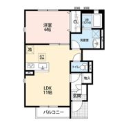 Fortunato香里園の間取り画像