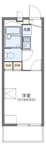 レオパレスアルカイックの間取り画像