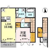 ベル フォレの間取り画像
