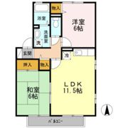 アリッサム21 A棟の間取り画像